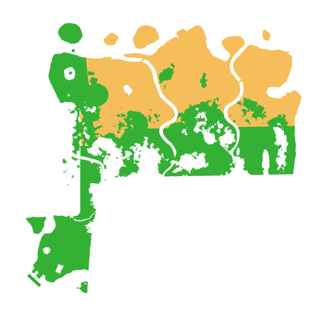 Biome Rust Map: Procedural Map, Size: 4000, Seed: 1174831968