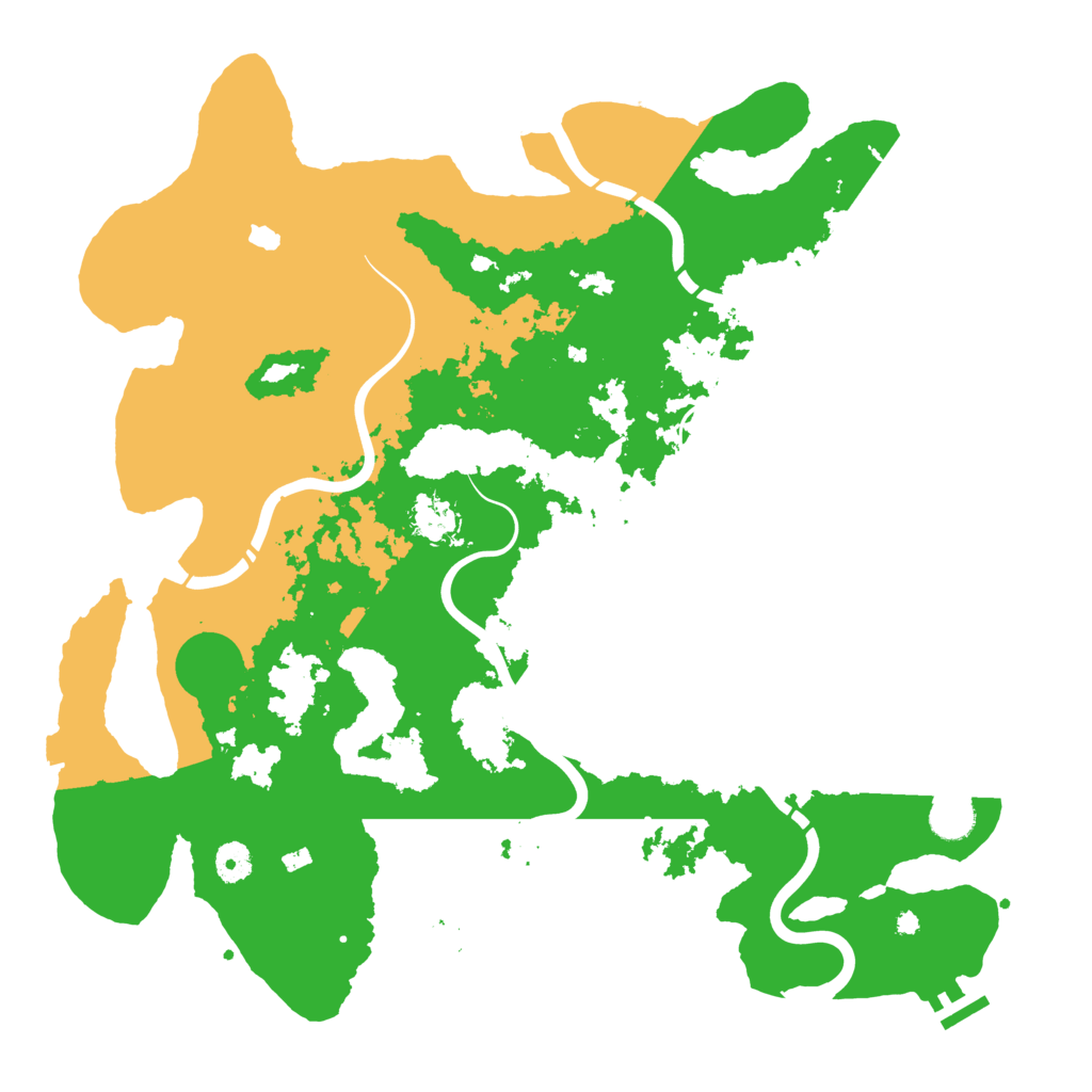 Biome Rust Map: Procedural Map, Size: 4250, Seed: 2014555390