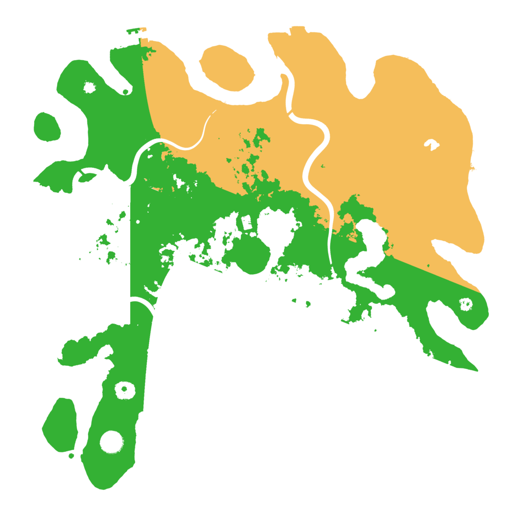 Biome Rust Map: Procedural Map, Size: 4000, Seed: 2147463647