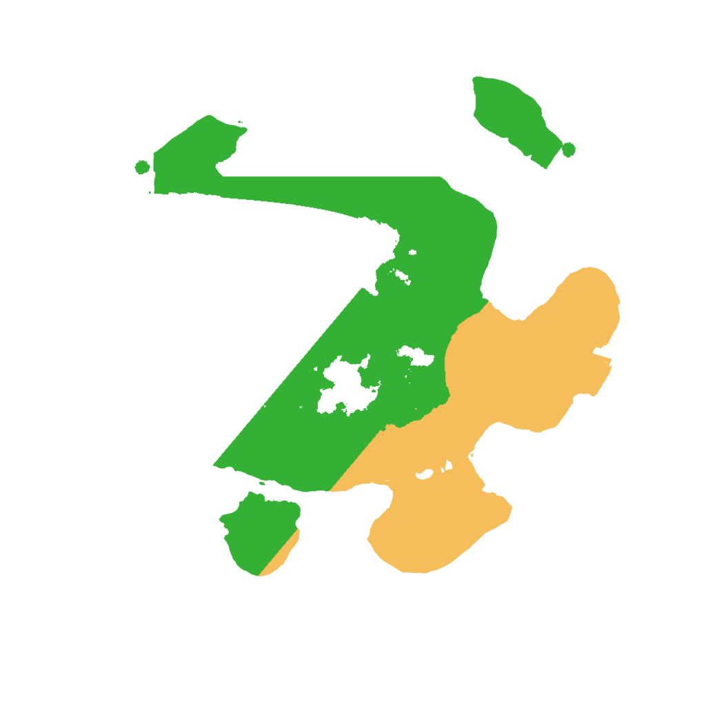 Biome Rust Map: Procedural Map, Size: 2000, Seed: 1705154157