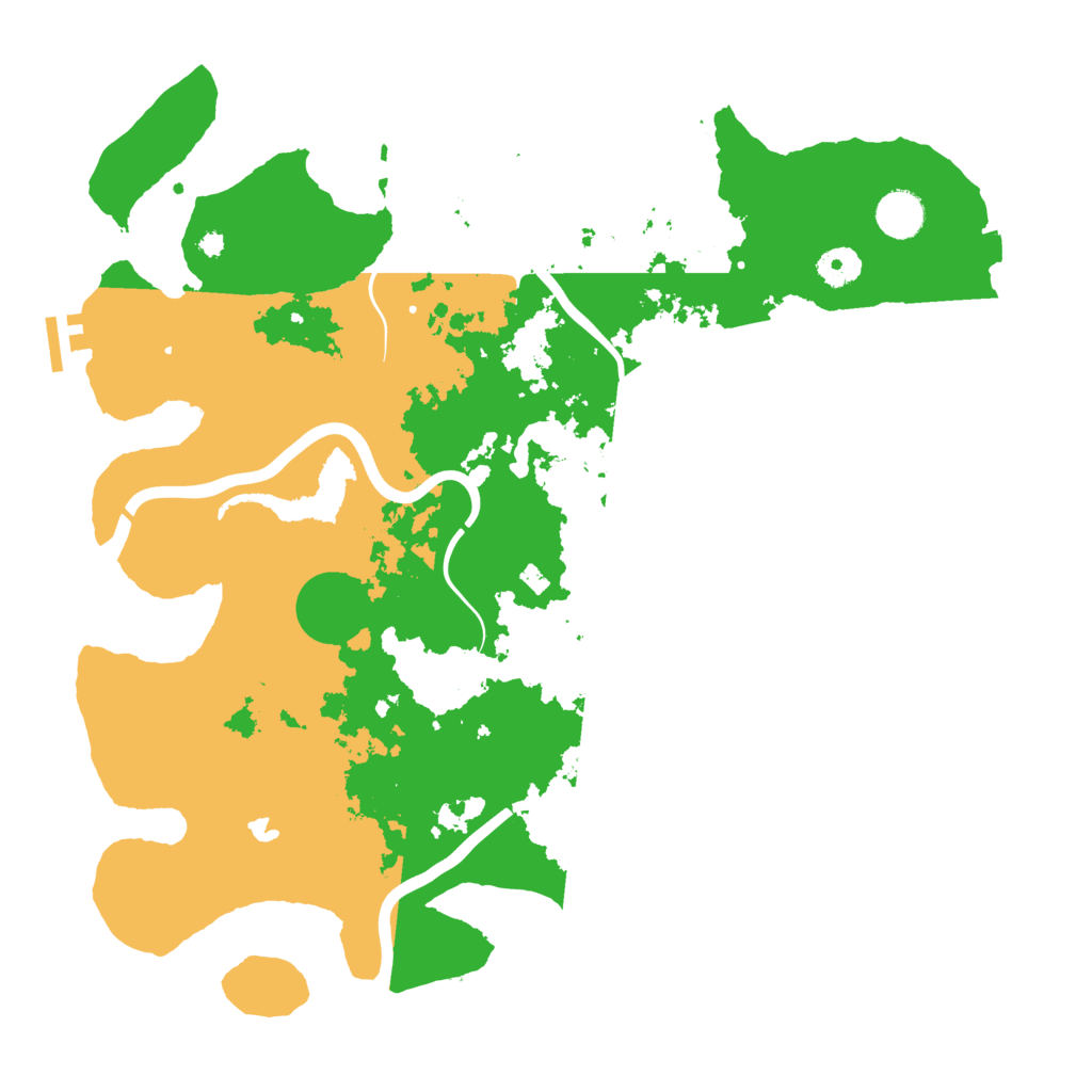 Biome Rust Map: Procedural Map, Size: 4000, Seed: 81384