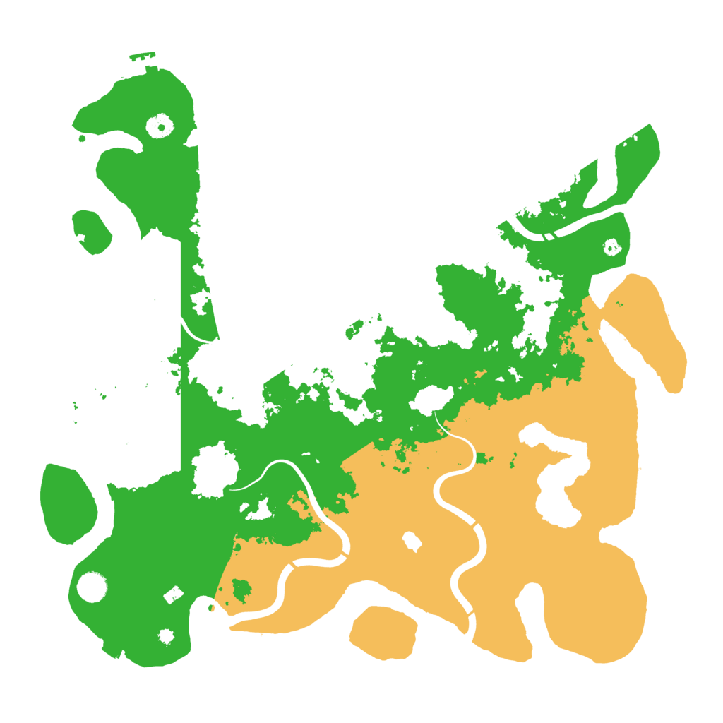 Biome Rust Map: Procedural Map, Size: 4250, Seed: 2134097279