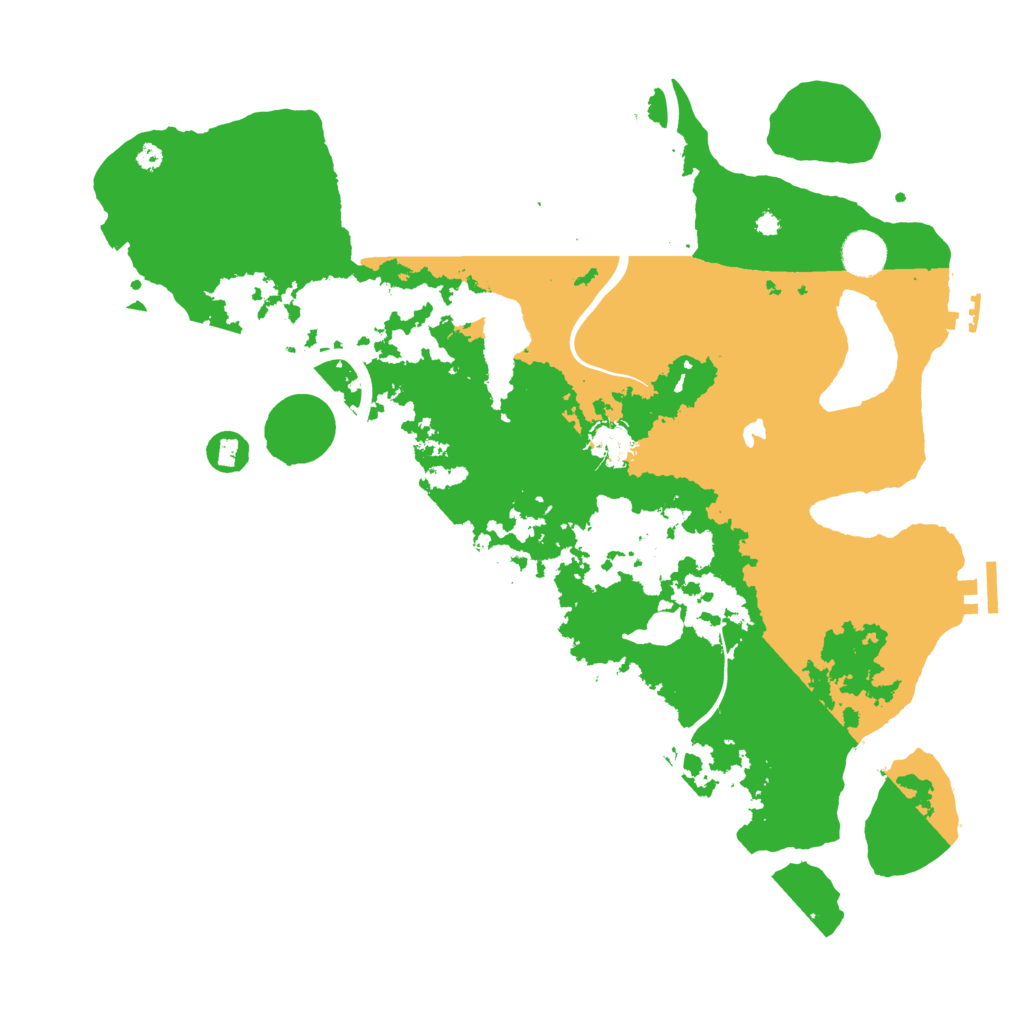 Biome Rust Map: Procedural Map, Size: 4000, Seed: 1228594631