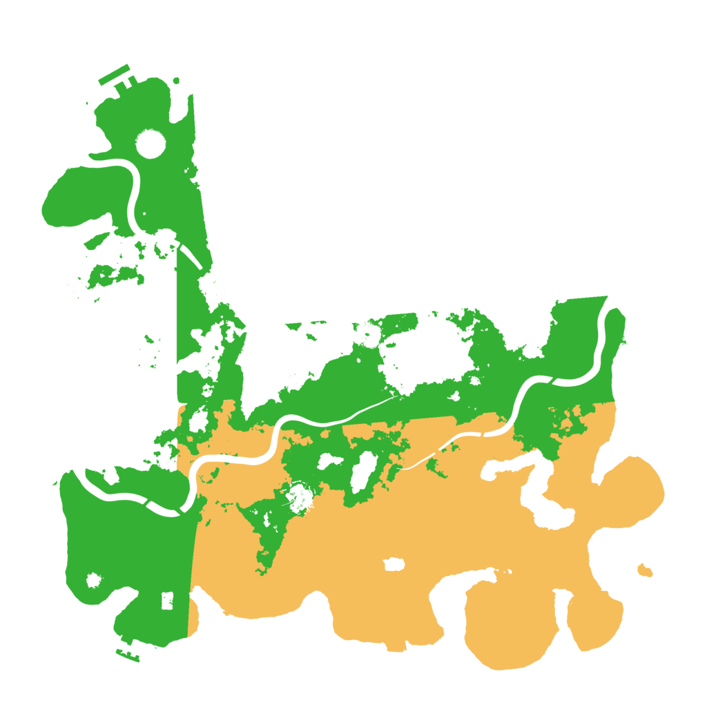 Biome Rust Map: Procedural Map, Size: 4250, Seed: 60911