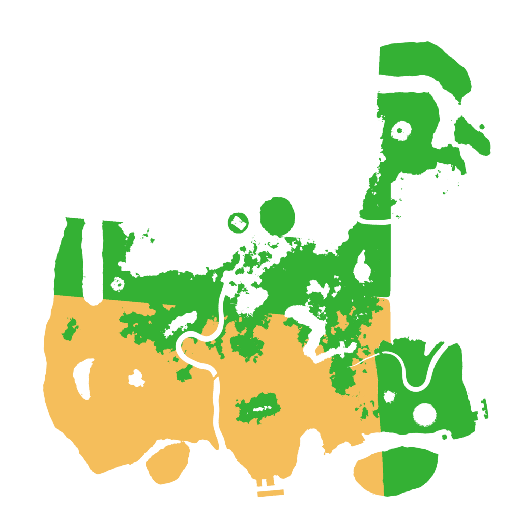 Biome Rust Map: Procedural Map, Size: 4000, Seed: 2073525905