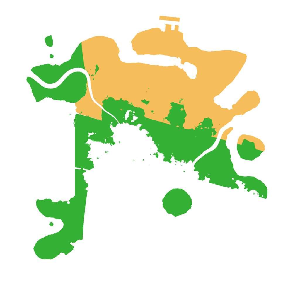 Biome Rust Map: Procedural Map, Size: 3000, Seed: 724200046
