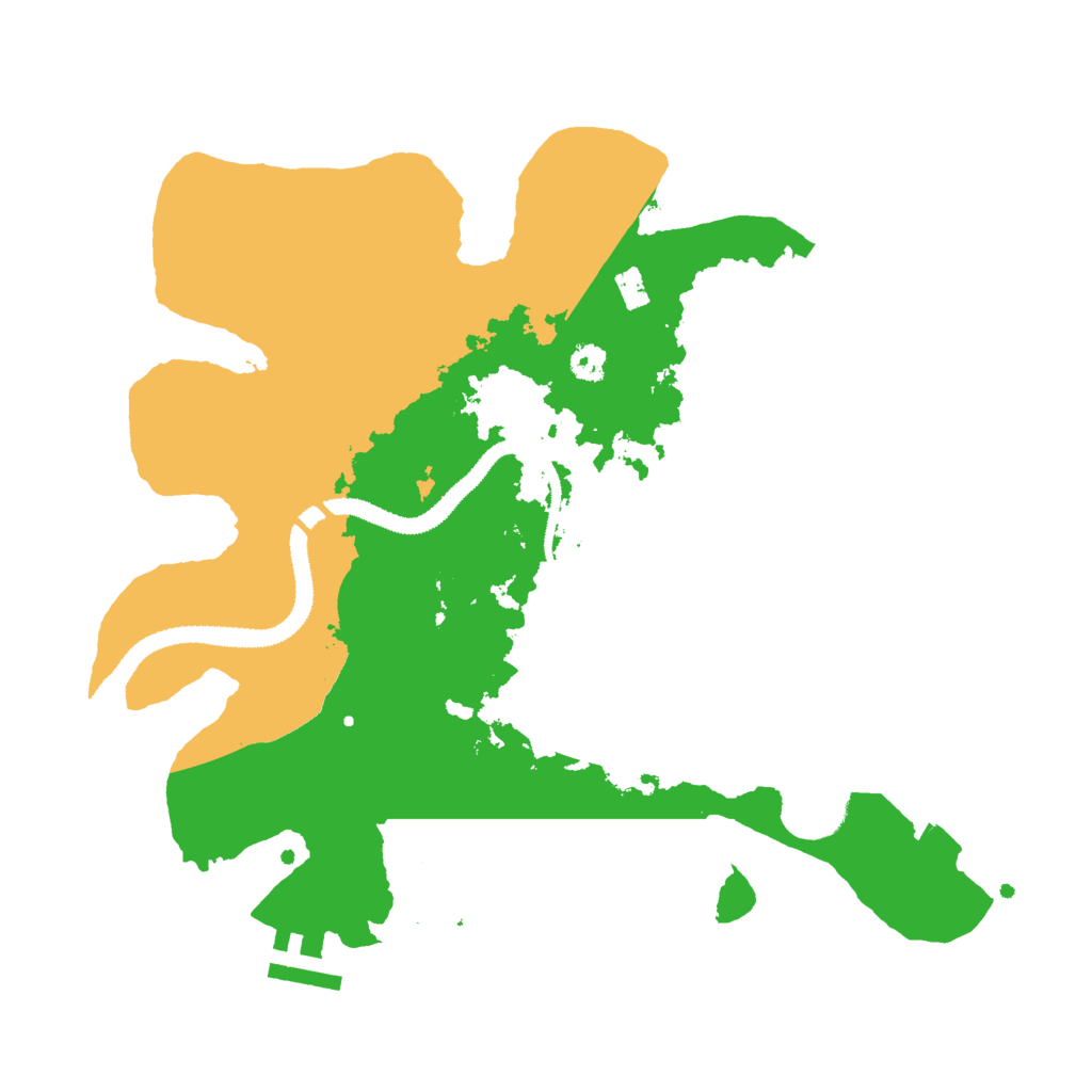 Biome Rust Map: Procedural Map, Size: 3000, Seed: 933882316