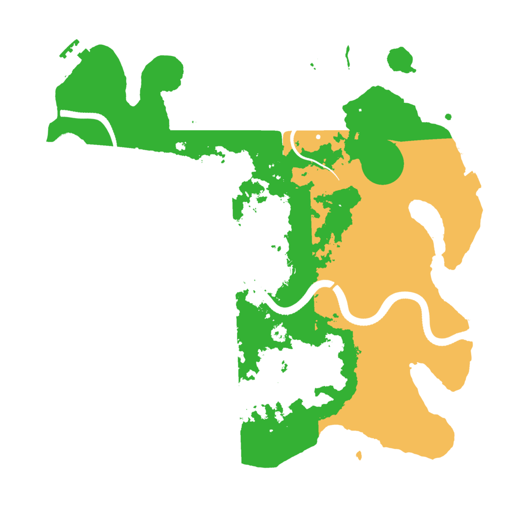 Biome Rust Map: Procedural Map, Size: 3250, Seed: 1897507005