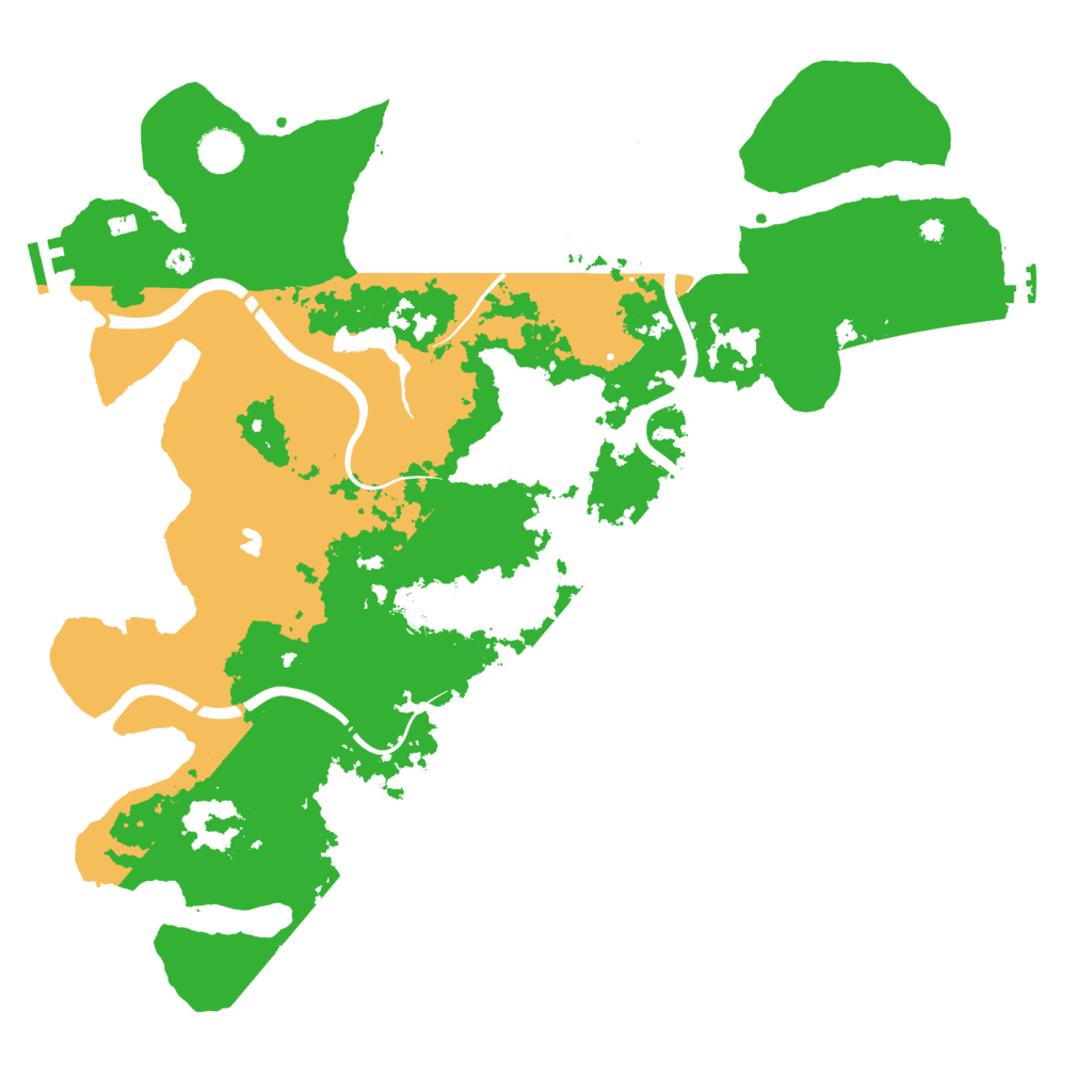 Biome Rust Map: Procedural Map, Size: 4250, Seed: 1156917363