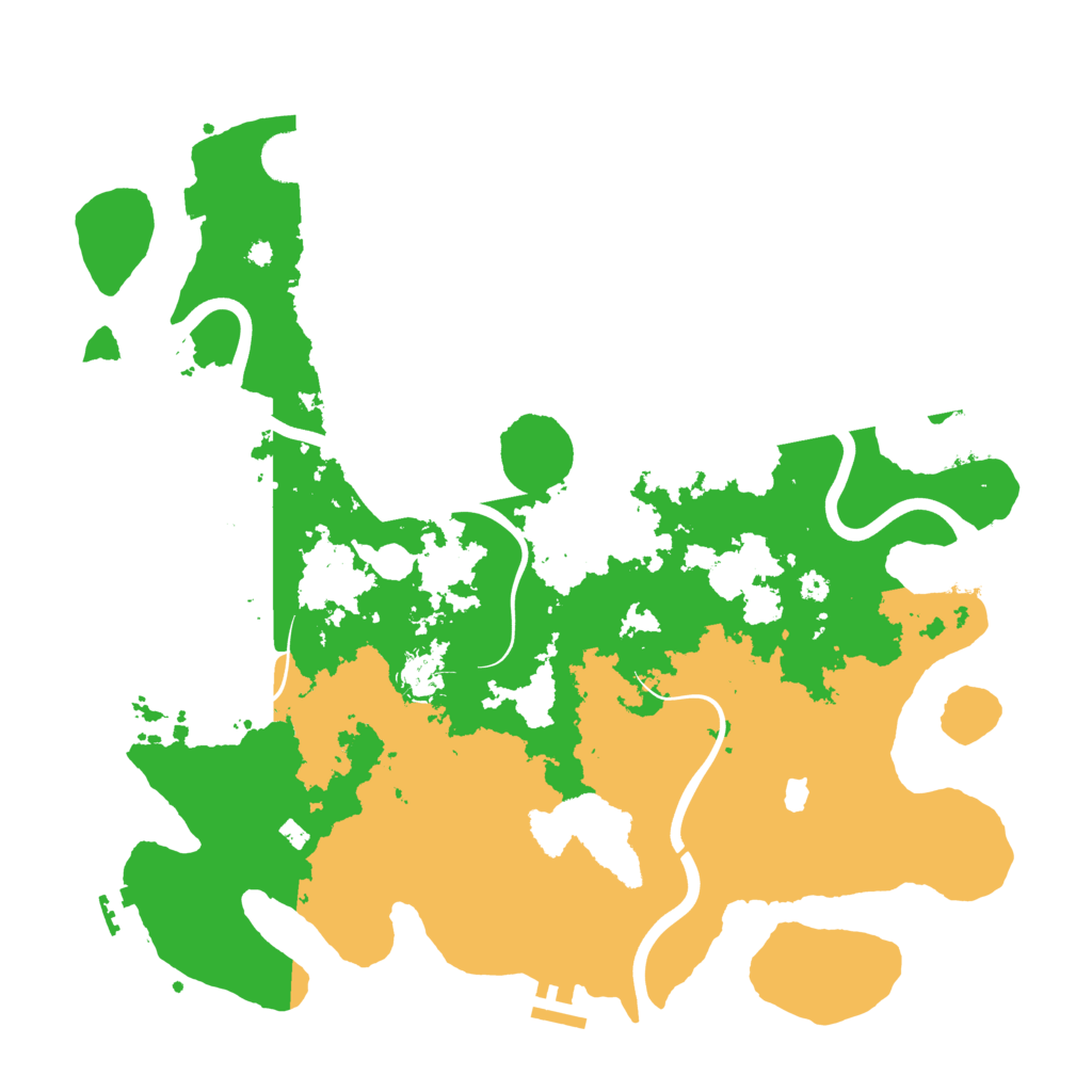 Biome Rust Map: Procedural Map, Size: 4000, Seed: 1966794530