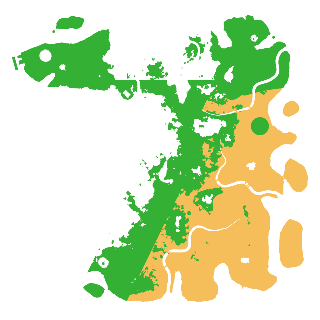 Biome Rust Map: Procedural Map, Size: 4700, Seed: 2024