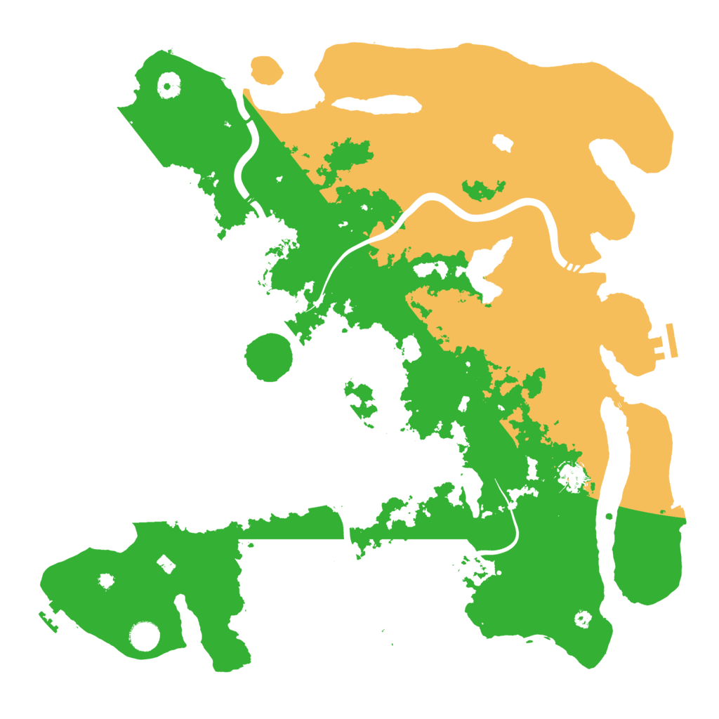 Biome Rust Map: Procedural Map, Size: 4250, Seed: 2141584829