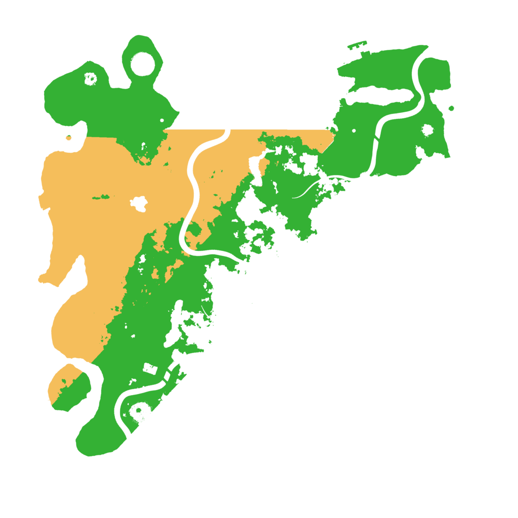 Biome Rust Map: Procedural Map, Size: 4001, Seed: 481978
