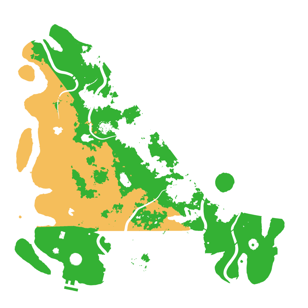 Biome Rust Map: Procedural Map, Size: 4500, Seed: 1412347486