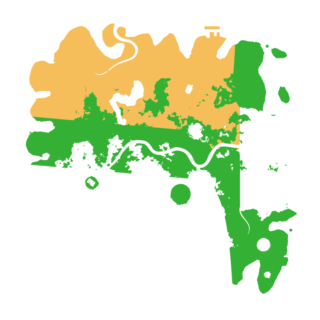 Biome Rust Map: Procedural Map, Size: 4250, Seed: 1584357247