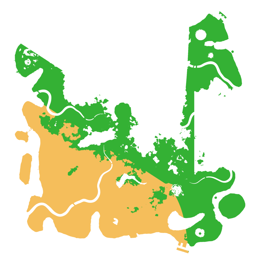 Biome Rust Map: Procedural Map, Size: 4250, Seed: 995523042
