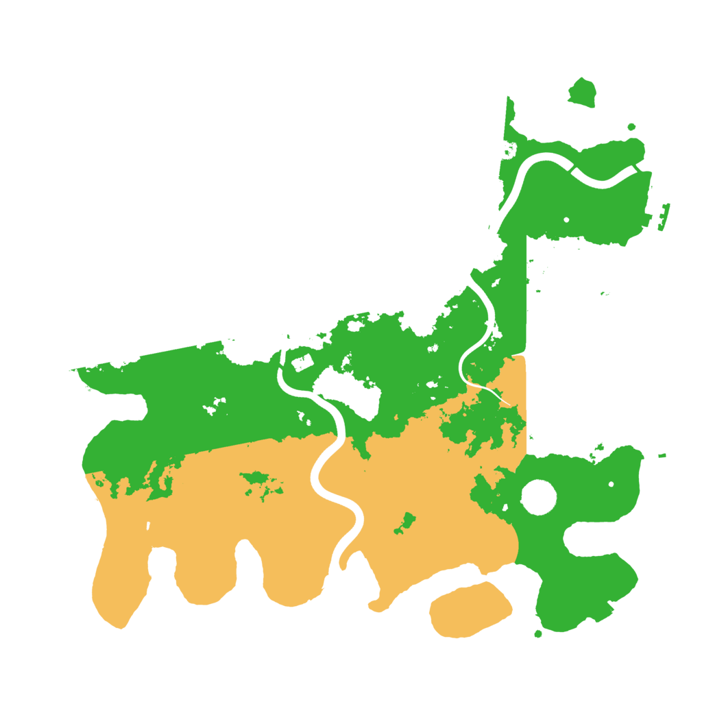 Biome Rust Map: Procedural Map, Size: 3750, Seed: 1431309101