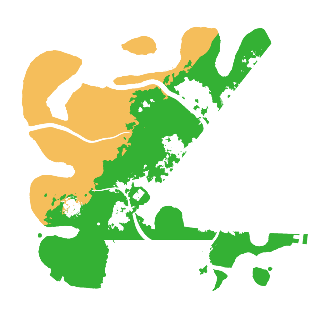 Biome Rust Map: Procedural Map, Size: 3000, Seed: 677723995