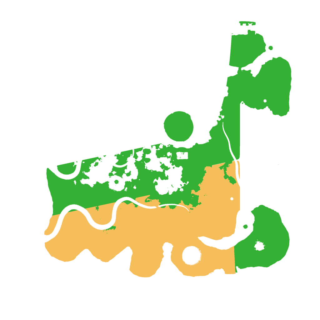 Biome Rust Map: Procedural Map, Size: 3000, Seed: 875326759