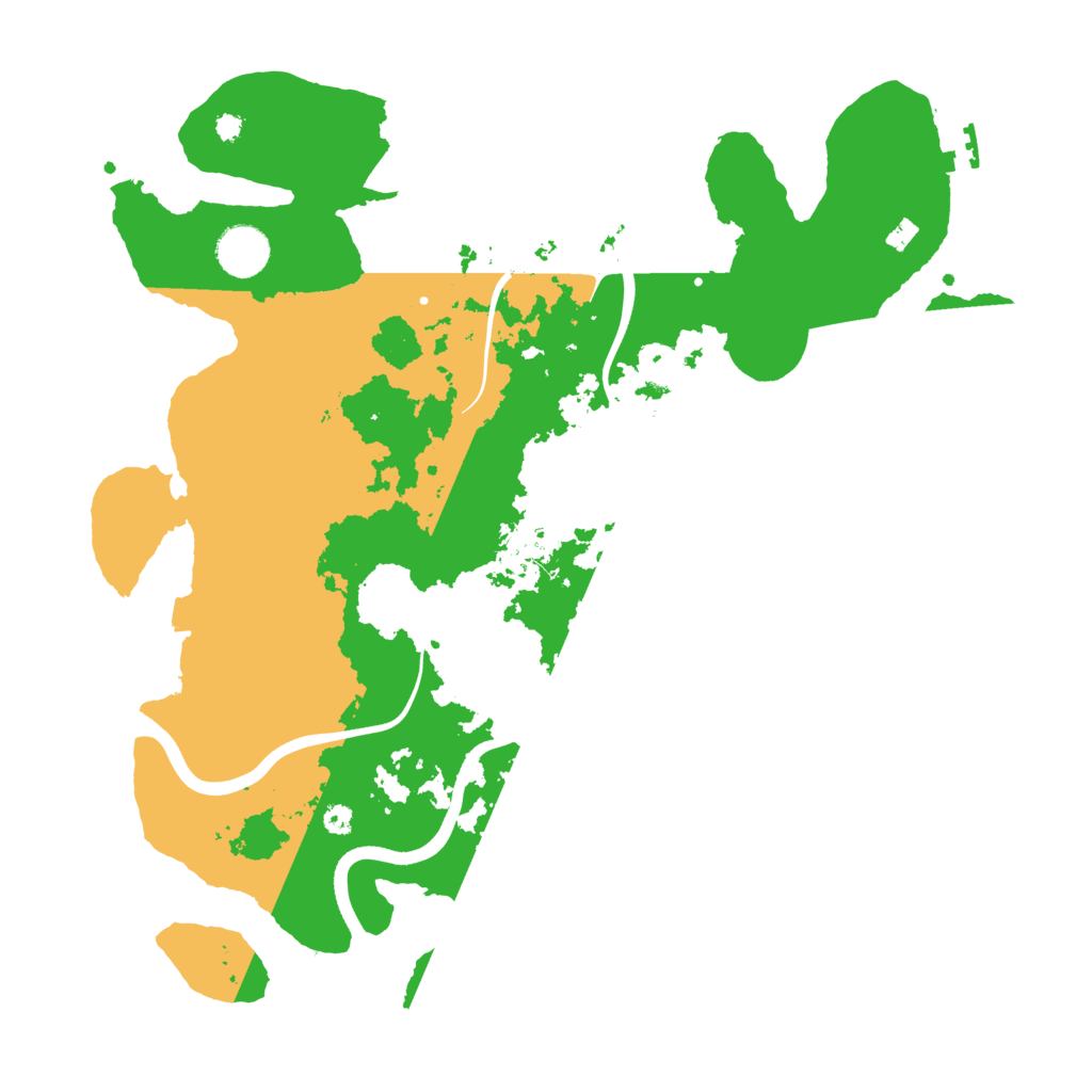 Biome Rust Map: Procedural Map, Size: 3700, Seed: 795002270