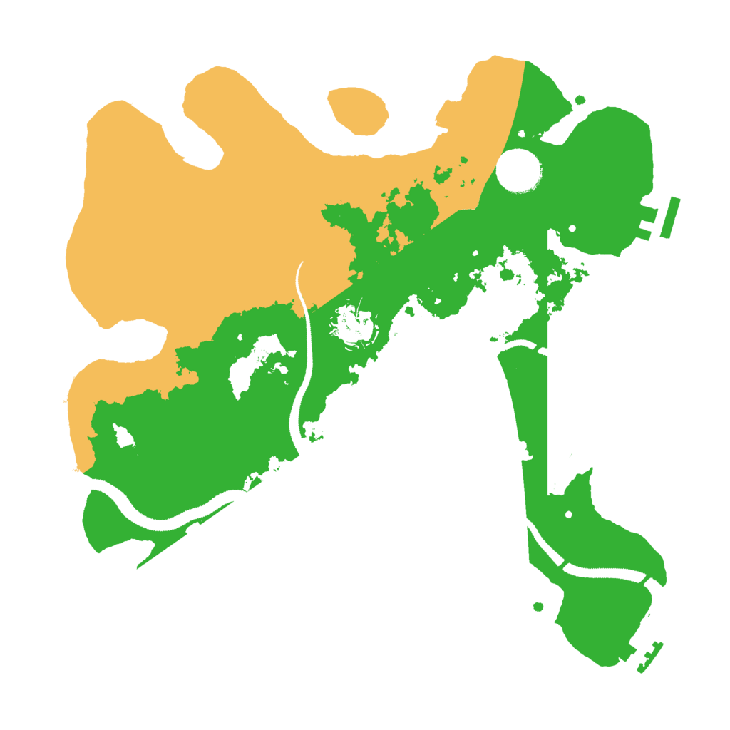 Biome Rust Map: Procedural Map, Size: 3000, Seed: 1472123720