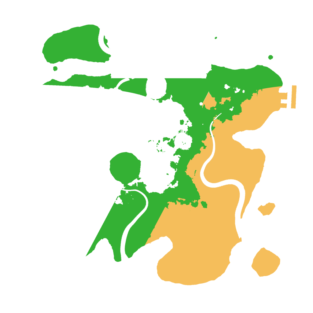 Biome Rust Map: Procedural Map, Size: 2750, Seed: 29949