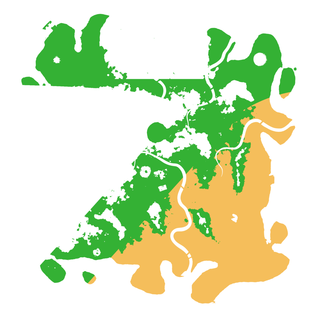 Biome Rust Map: Procedural Map, Size: 4250, Seed: 1496036540