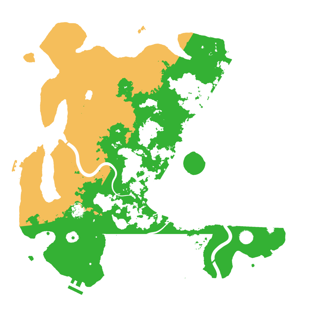 Biome Rust Map: Procedural Map, Size: 4000, Seed: 1984472631