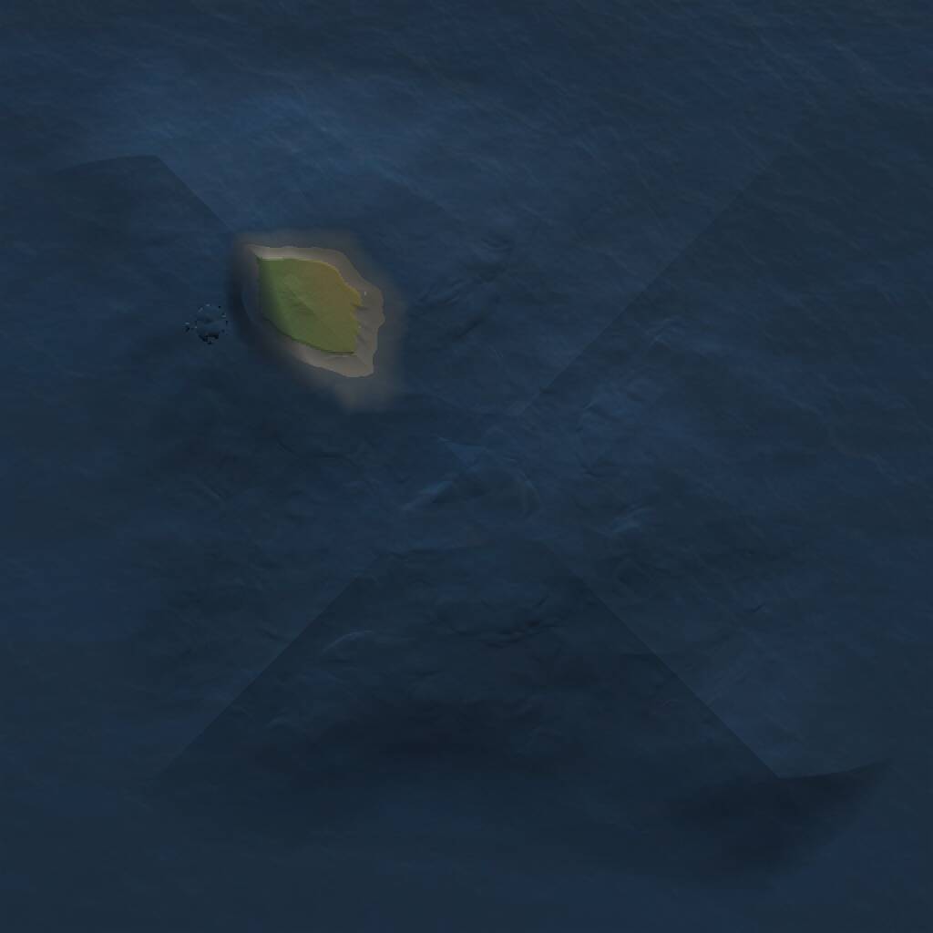 Rust Map: Procedural Map, Size: 1000, Seed: 268743710, 1 Monuments