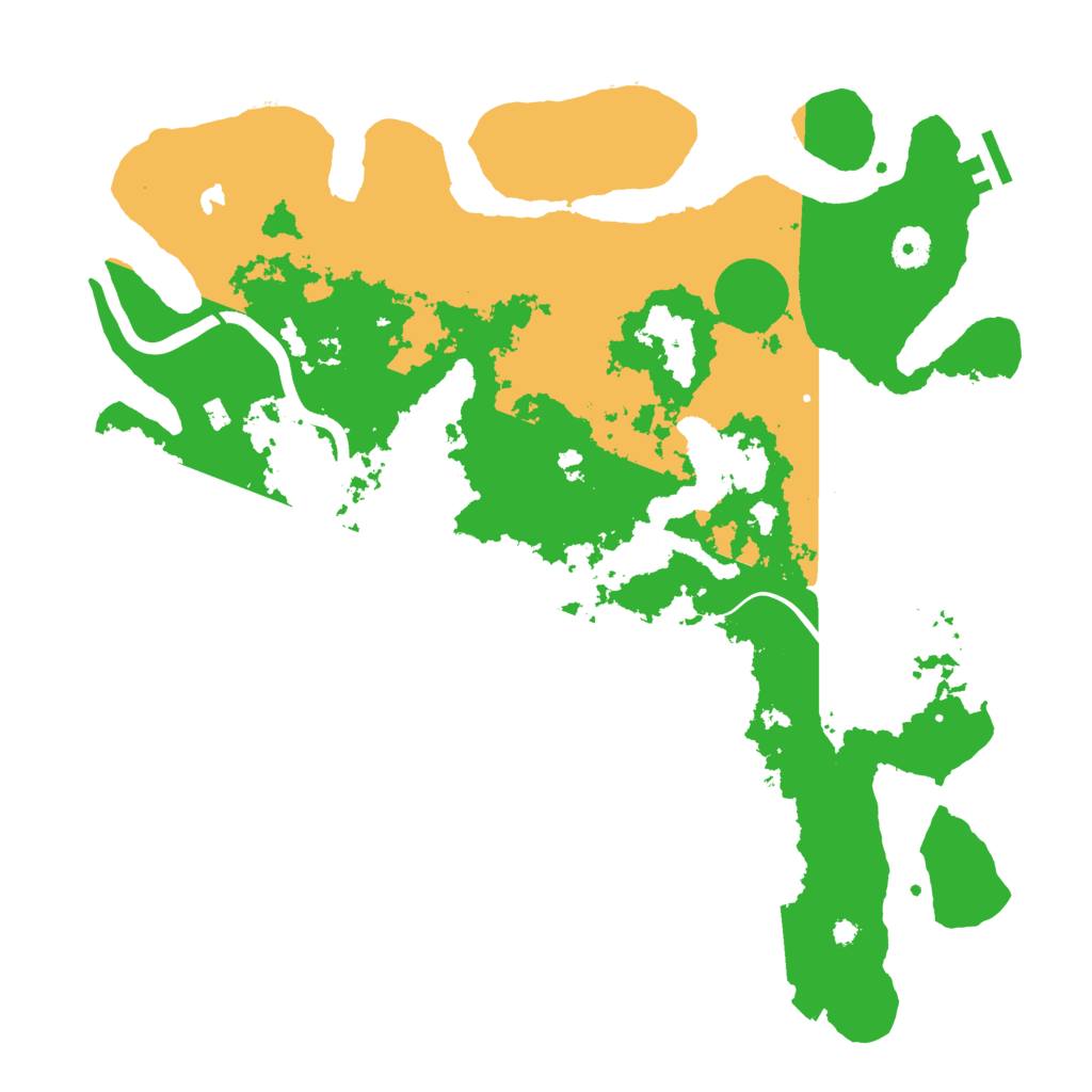 Biome Rust Map: Procedural Map, Size: 4000, Seed: 37123