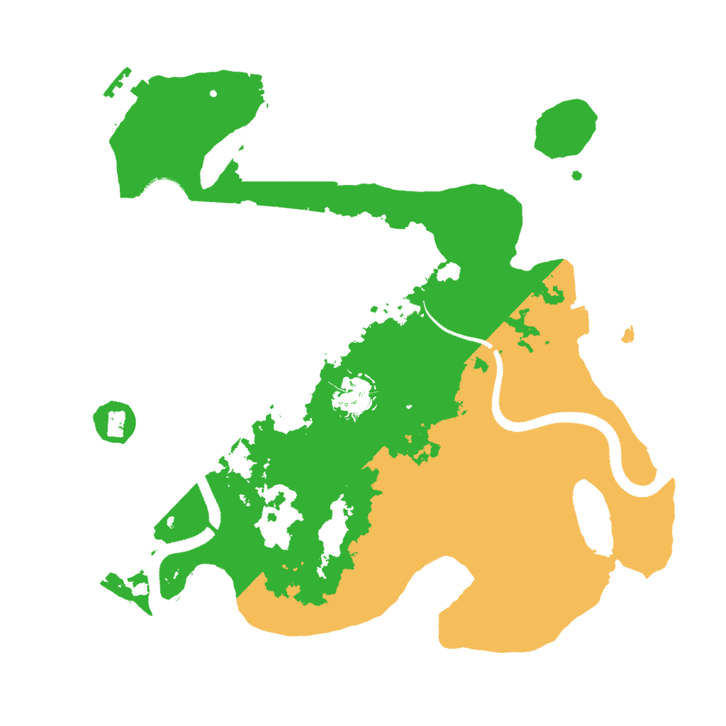 Biome Rust Map: Procedural Map, Size: 3000, Seed: 65484632