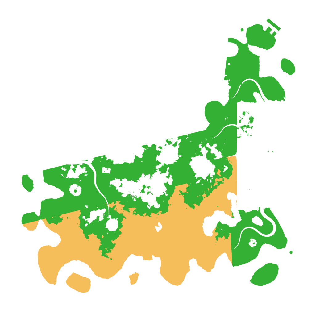 Biome Rust Map: Procedural Map, Size: 4000, Seed: 960991987