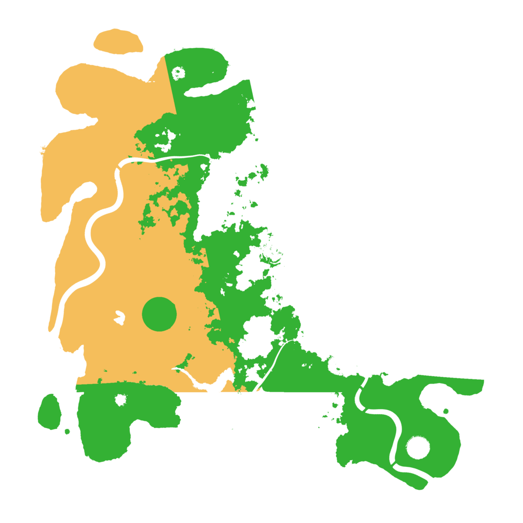 Biome Rust Map: Procedural Map, Size: 4000, Seed: 546165416