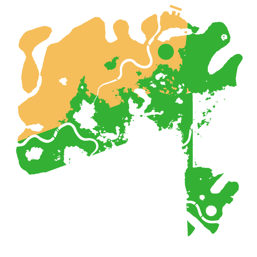 Biome Rust Map: Procedural Map, Size: 4250, Seed: 1469627772
