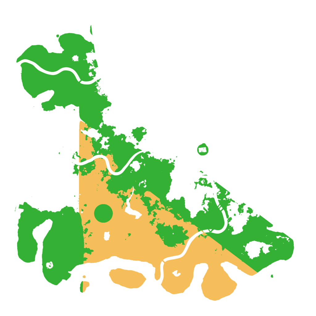 Biome Rust Map: Procedural Map, Size: 4500, Seed: 1064211965