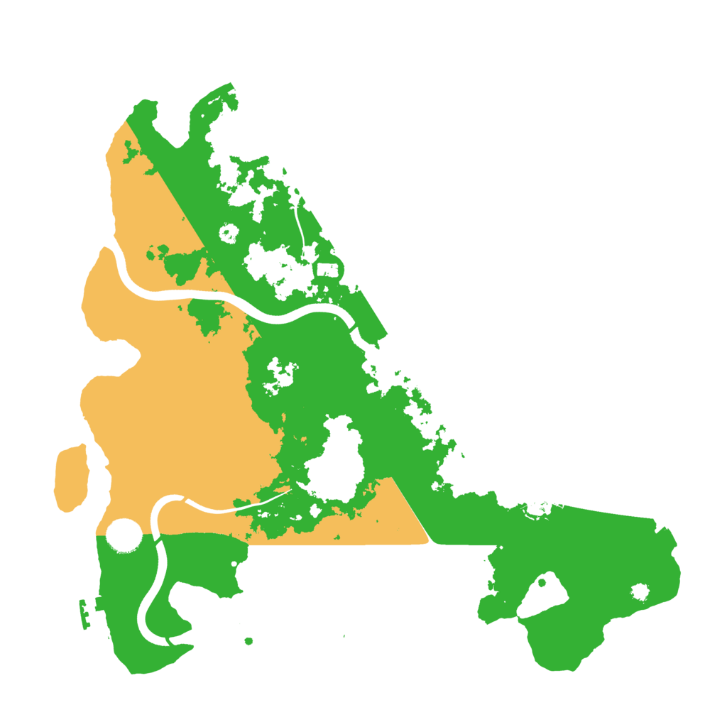 Biome Rust Map: Procedural Map, Size: 3700, Seed: 1438526460