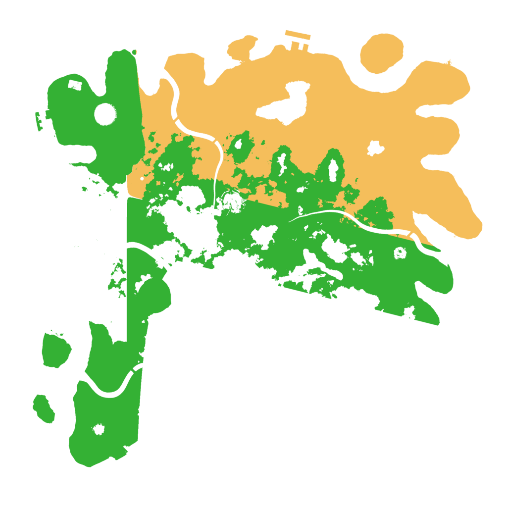 Biome Rust Map: Procedural Map, Size: 4050, Seed: 1743207566
