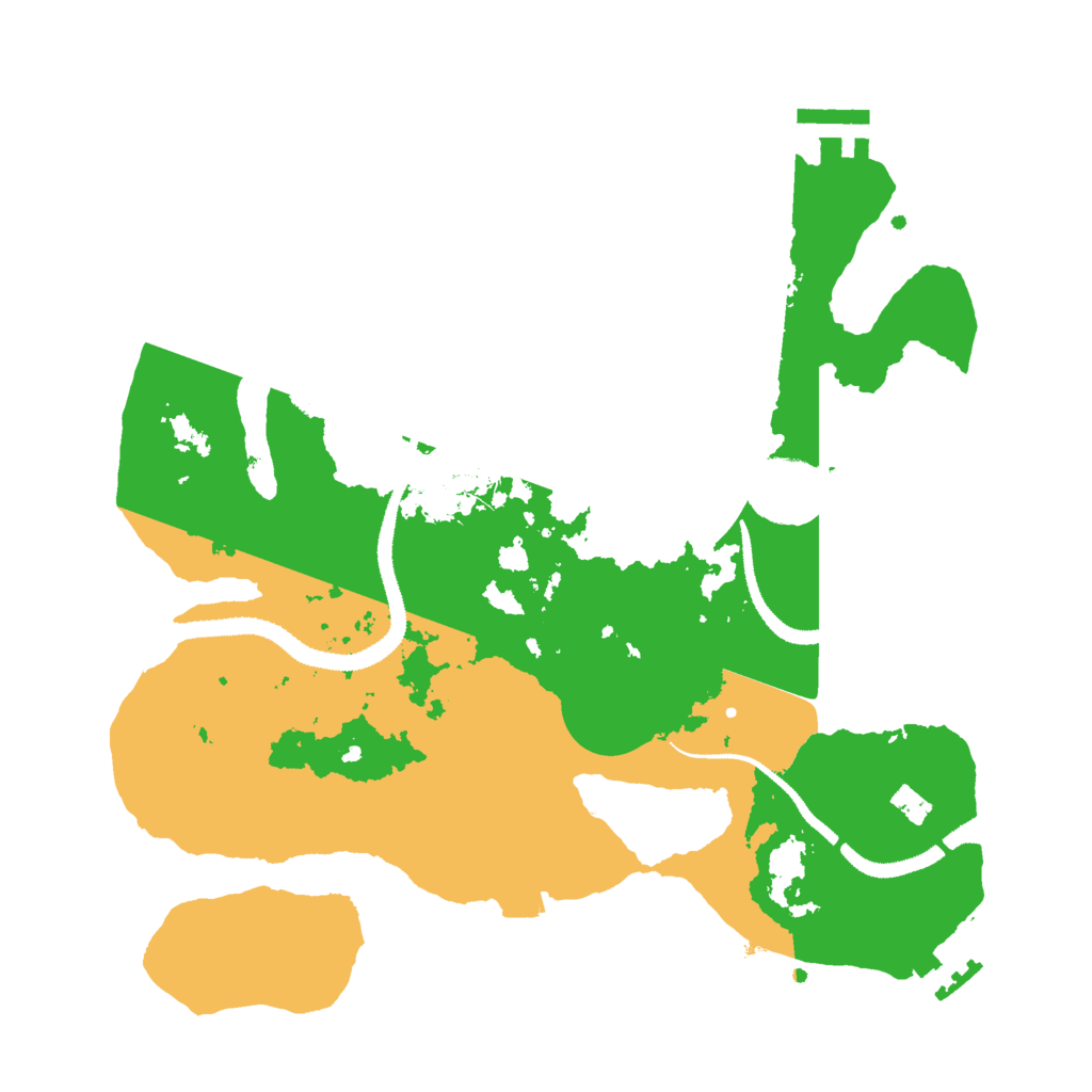 Biome Rust Map: Procedural Map, Size: 3000, Seed: 67422