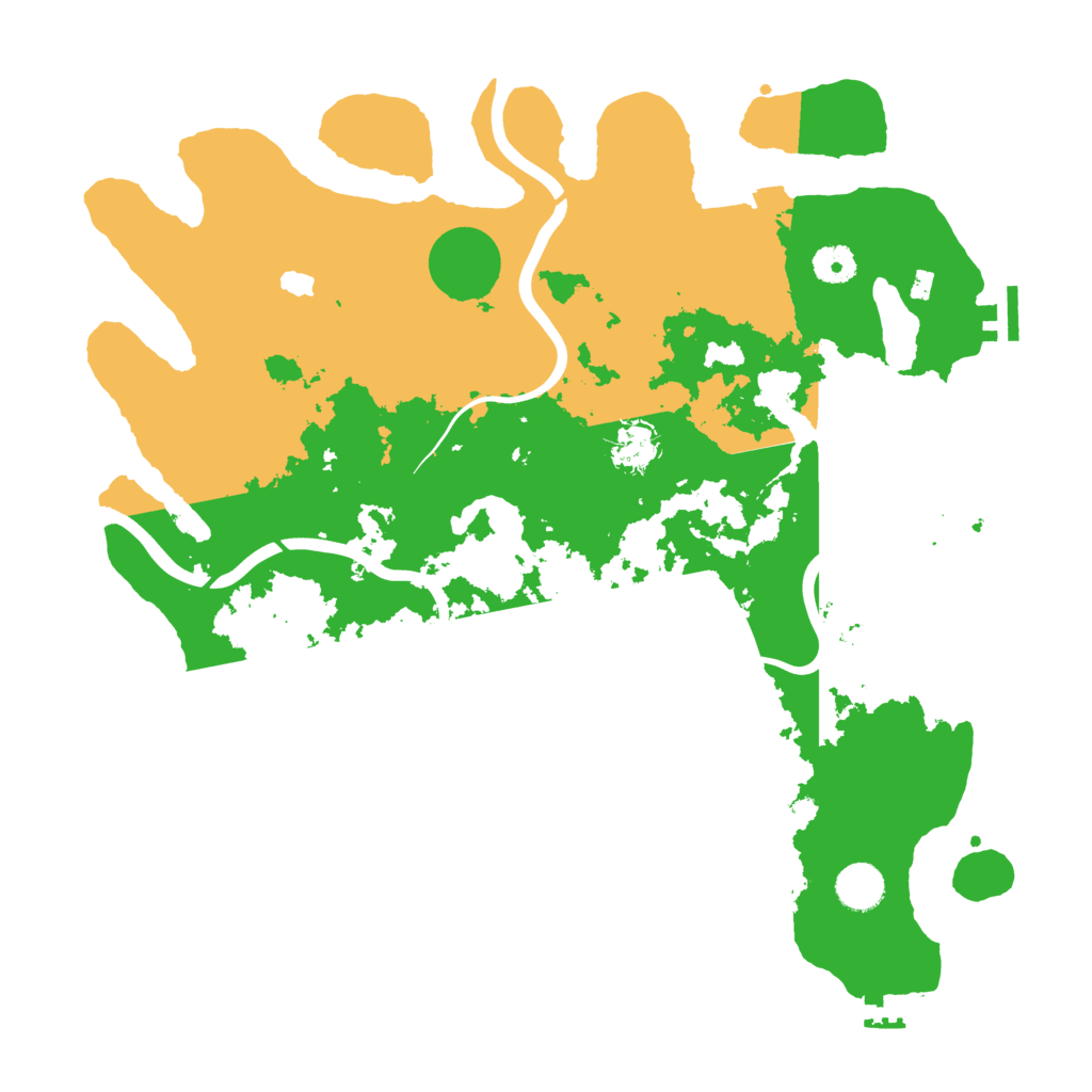 Biome Rust Map: Procedural Map, Size: 4000, Seed: 794052662