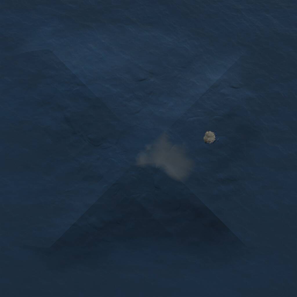 Rust Map: Procedural Map, Size: 1000, Seed: 222636523, 1 Monuments