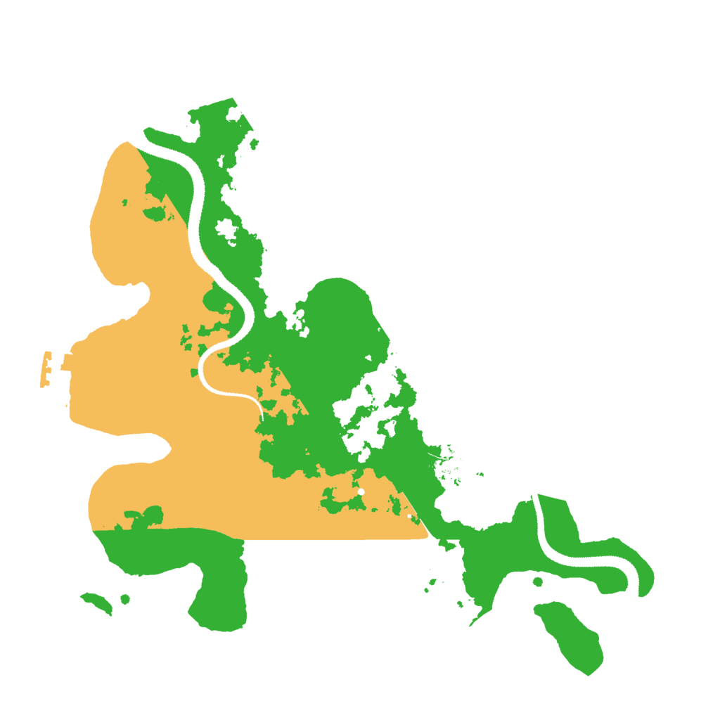 Biome Rust Map: Procedural Map, Size: 3000, Seed: 473619277