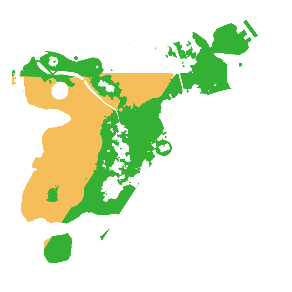 Biome Rust Map: Procedural Map, Size: 3000, Seed: 335014