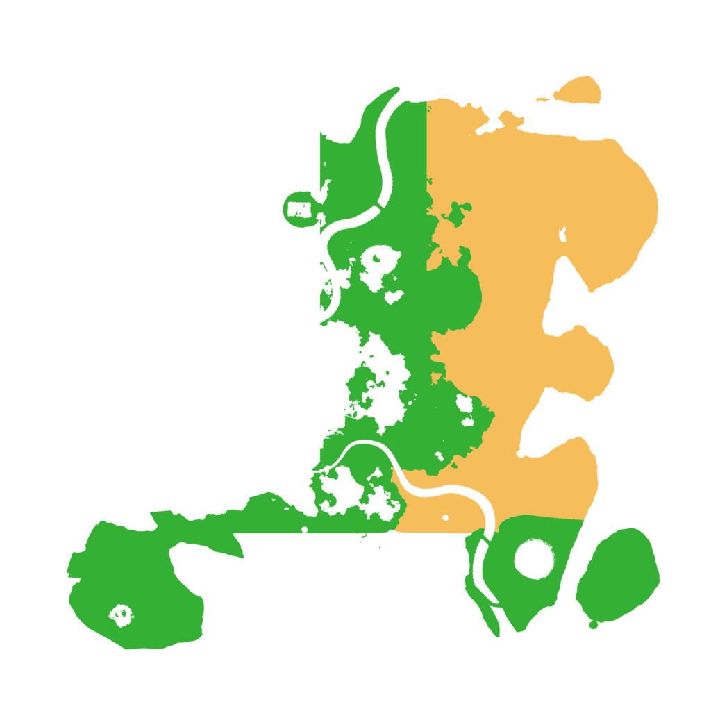 Biome Rust Map: Procedural Map, Size: 3250, Seed: 1614037