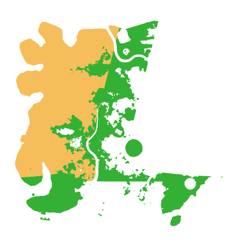 Biome Rust Map: Procedural Map, Size: 3750, Seed: 227653