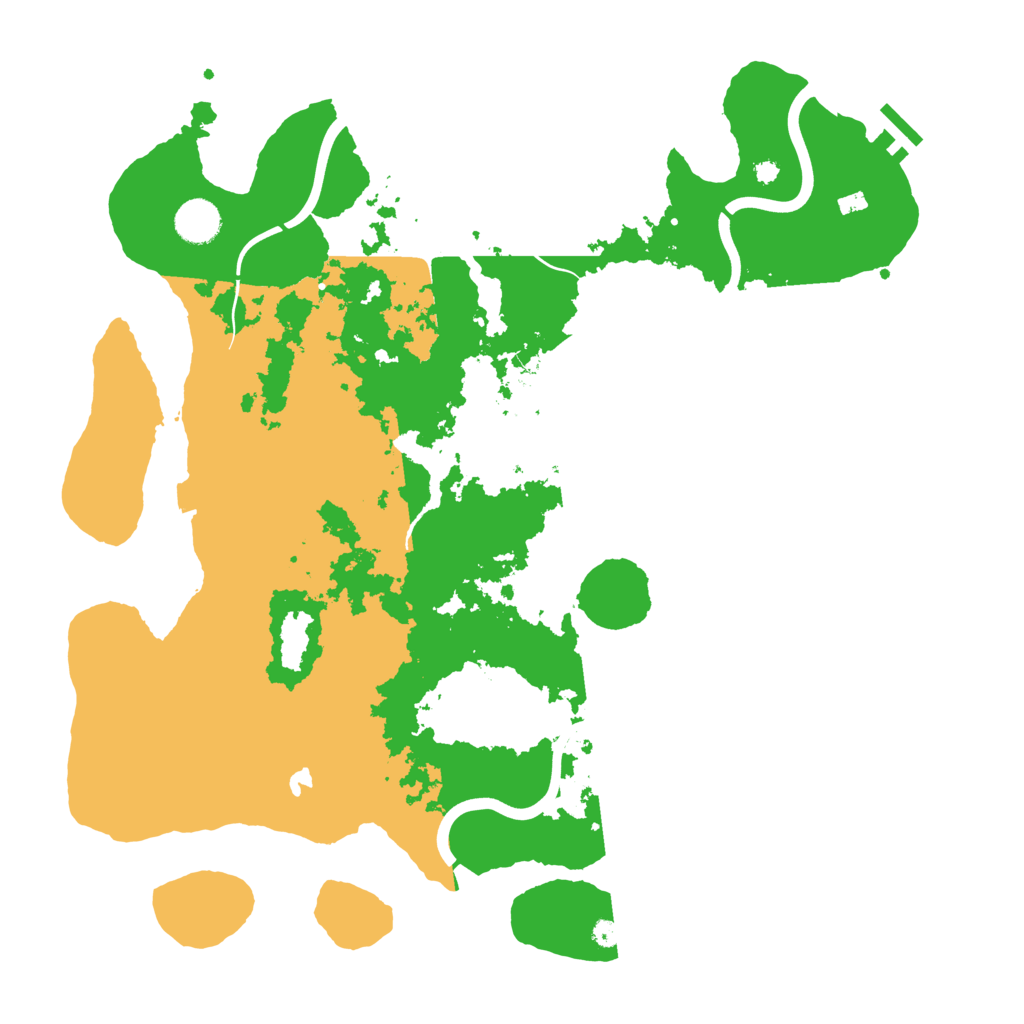 Biome Rust Map: Procedural Map, Size: 4000, Seed: 344564759
