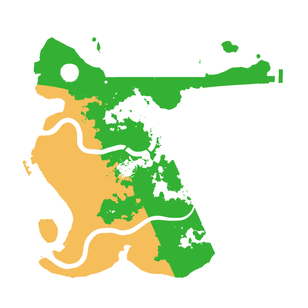 Biome Rust Map: Procedural Map, Size: 3000, Seed: 1915723344