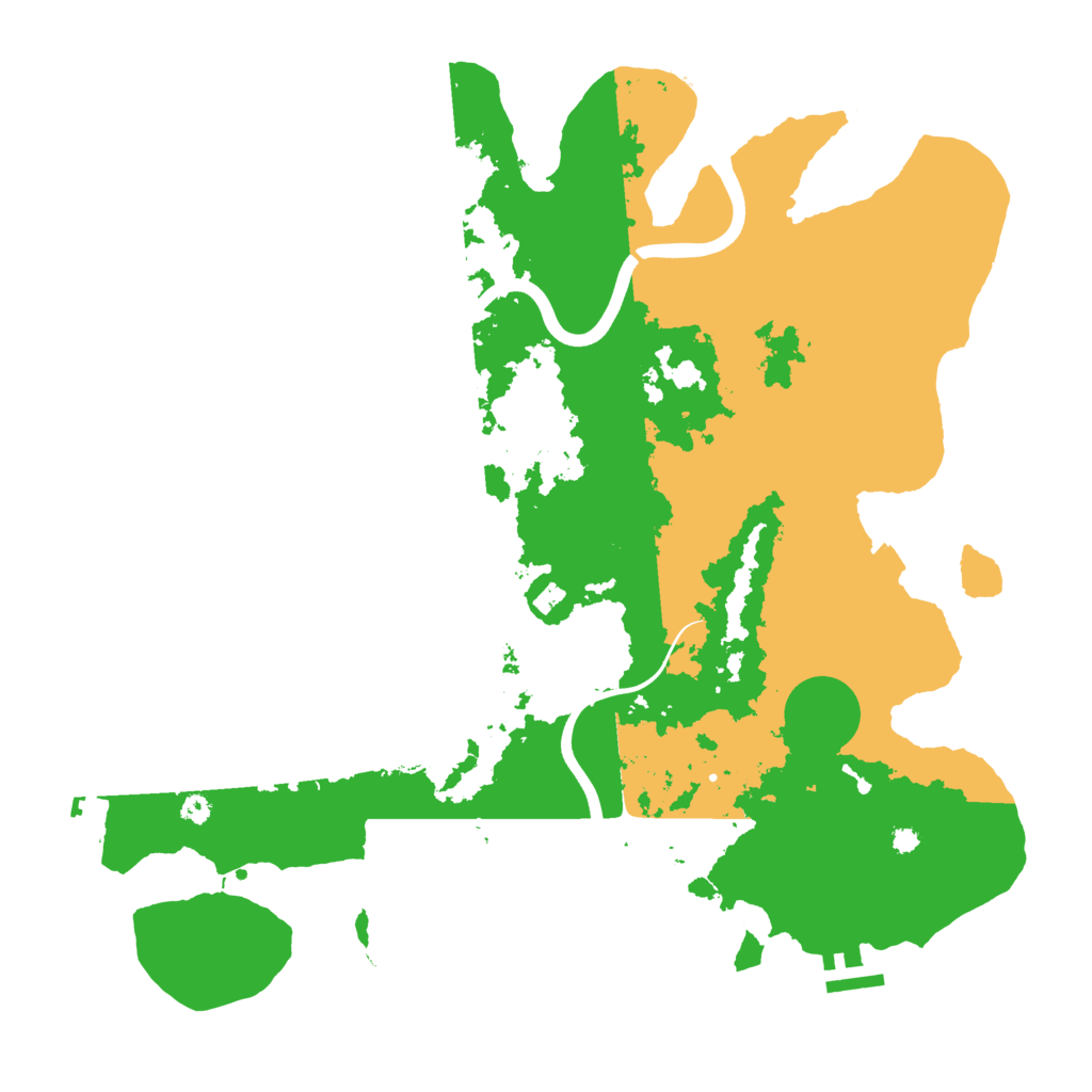 Biome Rust Map: Procedural Map, Size: 3800, Seed: 942938690