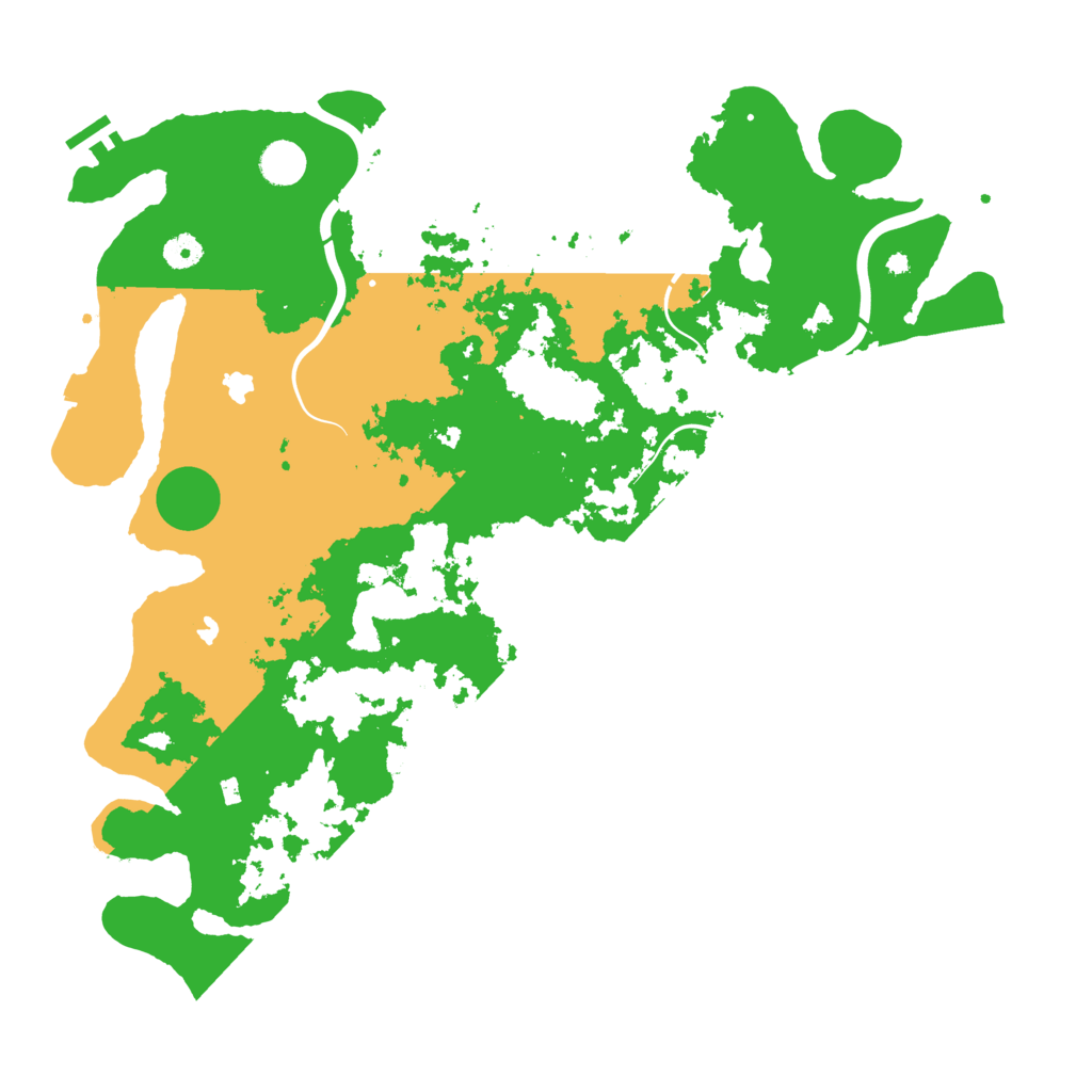 Biome Rust Map: Procedural Map, Size: 4500, Seed: 956432