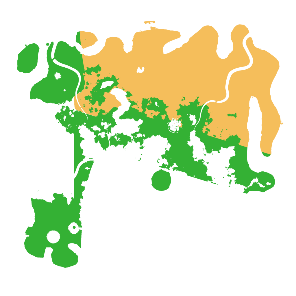 Biome Rust Map: Procedural Map, Size: 4050, Seed: 625991182