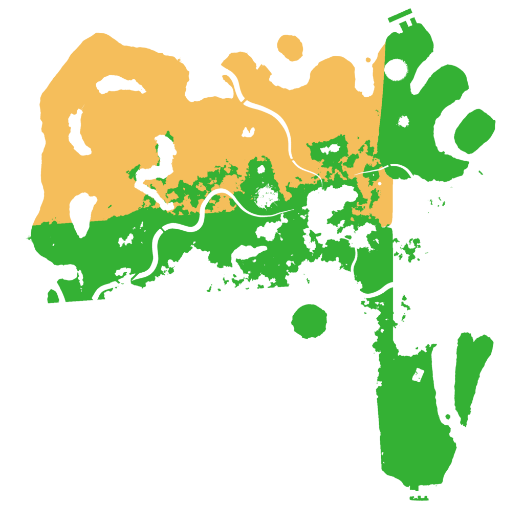 Biome Rust Map: Procedural Map, Size: 4250, Seed: 6976275